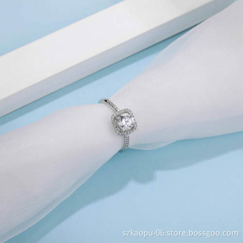 Engagement Wedding Ring Hot Selling Silver Sets 925 Jewelry Vendors Rings